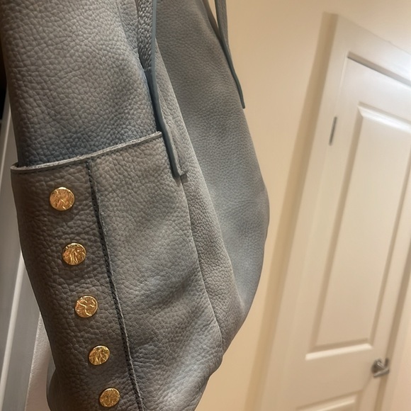 Hammitt Addie Large Tote Bag in Light Baby Blue Nubuck - GUC *see notes* - Picture 5 of 12